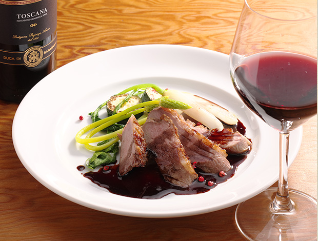 フランス産鴨のロースト